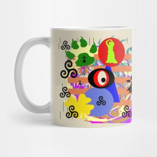 crazy colour Mug